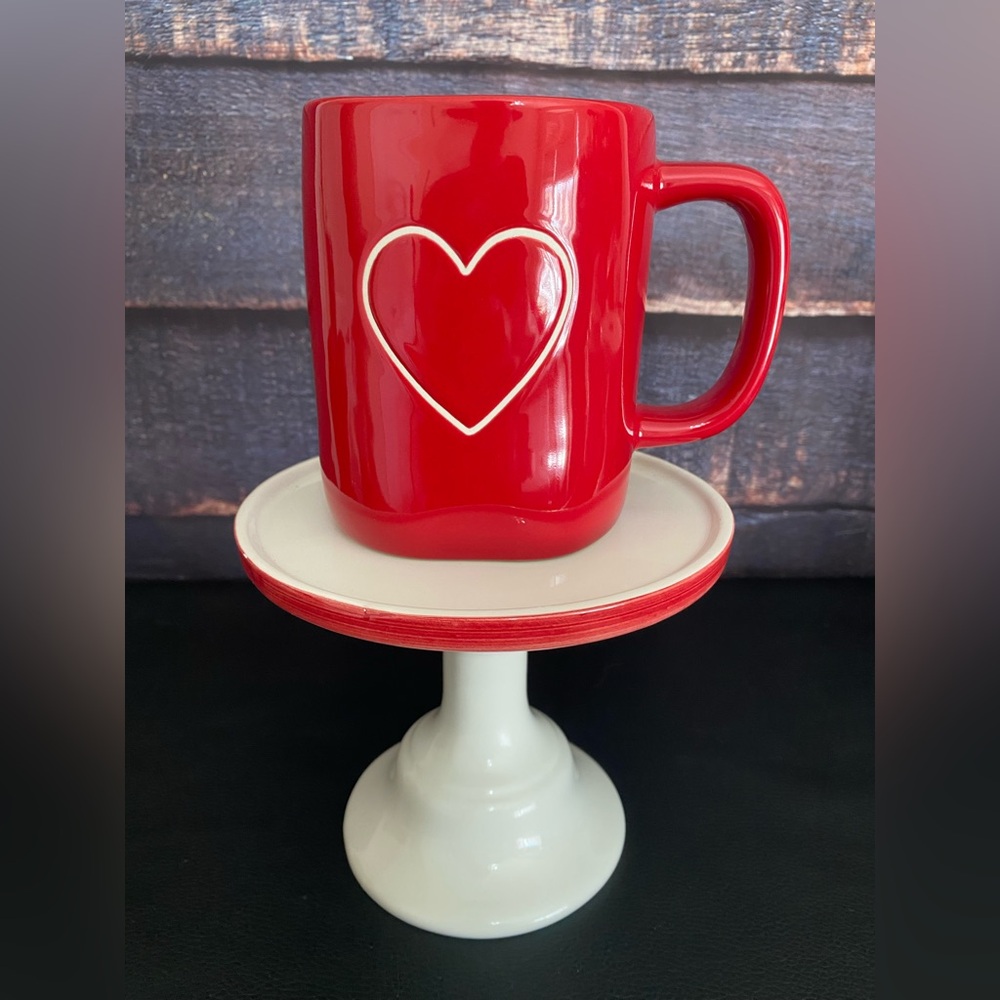 Red Heart Mug